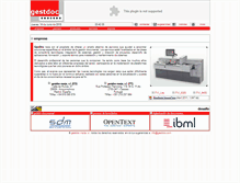 Tablet Screenshot of gestdoc.com
